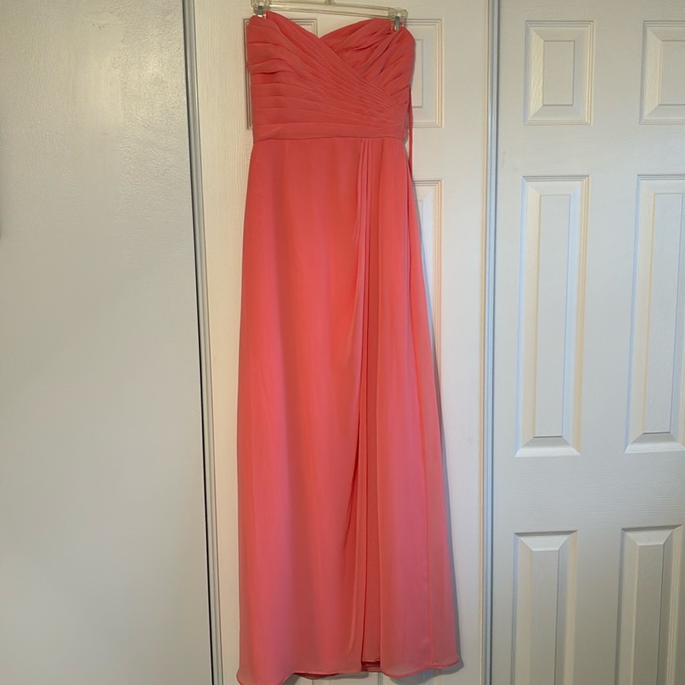 Coral Bridesmaid Dress